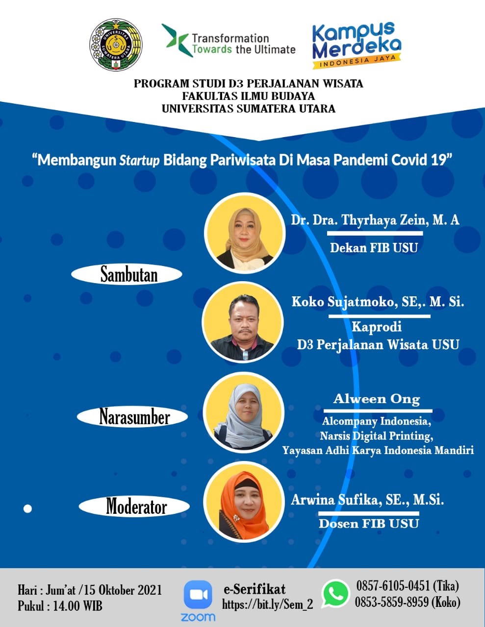 Navigating Tourism Entrepreneurship Amidst COVID-19: An Online Seminar  pen_spark